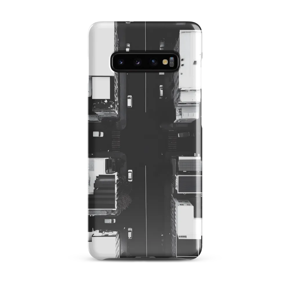 Urban Minimalism: Aerial Perspectives | Phone Case |  S10 Plus | Snap Case | Glossy