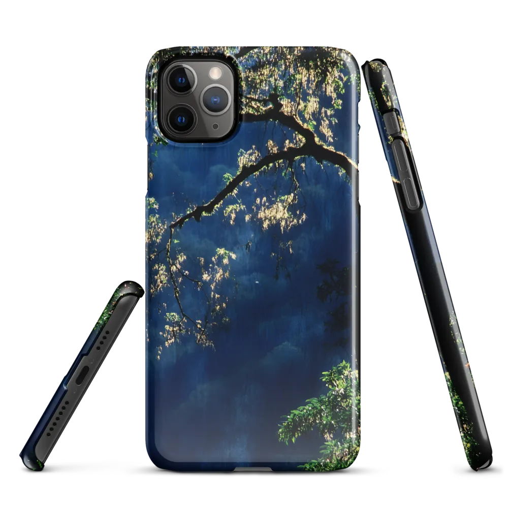 Whispers of Nature: The Silhouette of Serenity | Phone Case |  11 Pro Max | Snap Case | Glossy