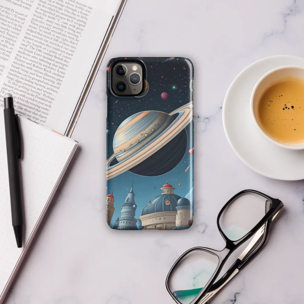 Celestial Cityscape: Wonders of the Cosmos | Phone Case |  11 Pro Max | Snap Case | Glossy