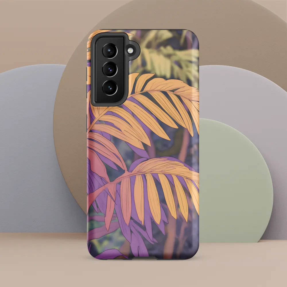 Harmonious Leaves in Digital Twilight