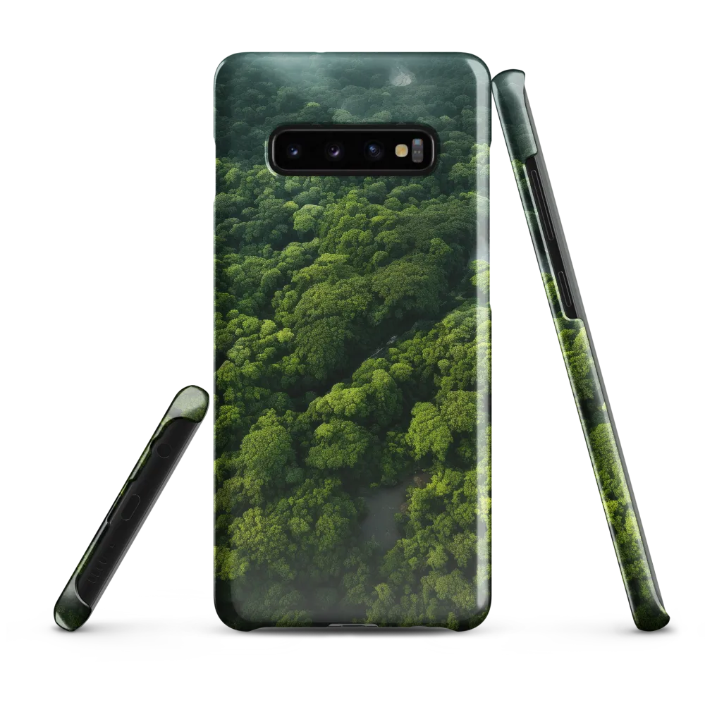 Emerald Canopy | Phone Case |  S10 Plus | Snap Case | Glossy