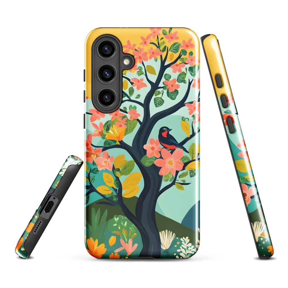 Spring Blossoms: A Serene Encounter