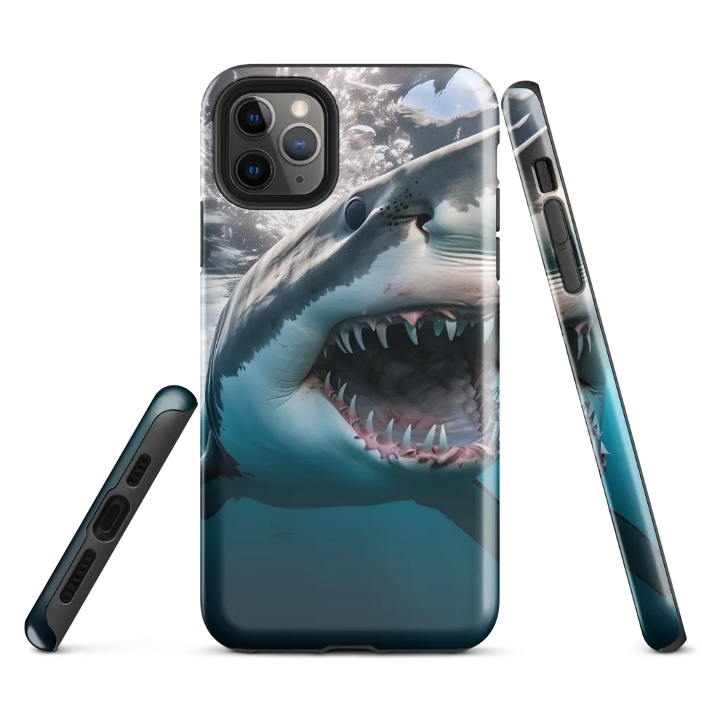 Majesty of the Ocean: The Great White Shark | Phone Case |  11 Pro Max | Tough Case | Glossy