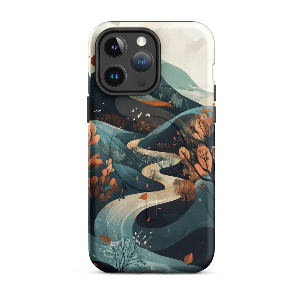Whispers of Autumn: A Serene Journey | Phone Case |  14 Pro Max | MagSafe® Tough Case | Matte