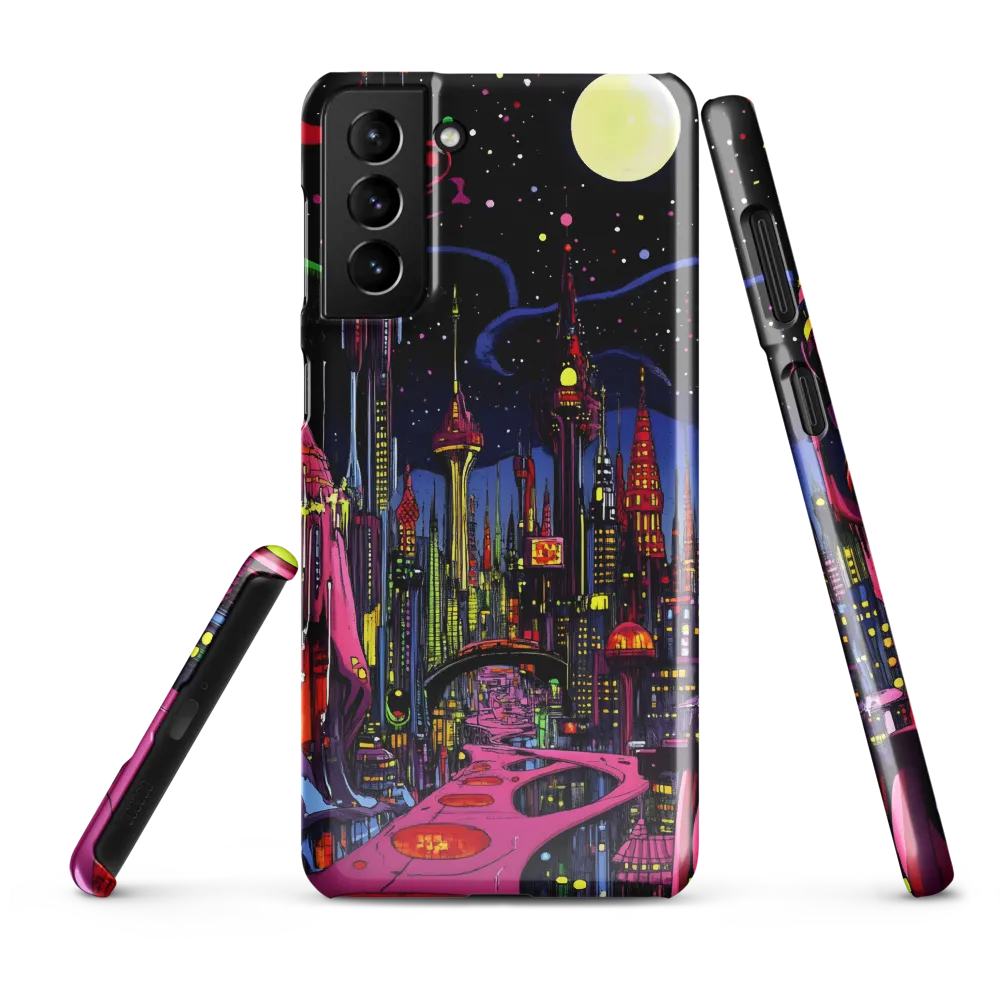 Neon Dreams of a Futuristic City