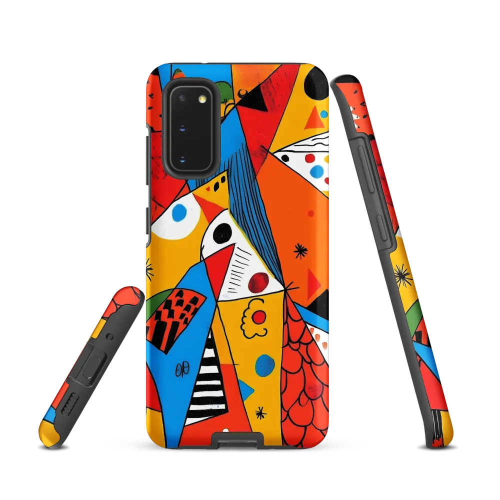 Geometric Playground: A Colorful Journey Through Abstract Landscapes