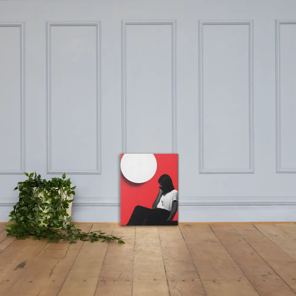 Contemplation in Red