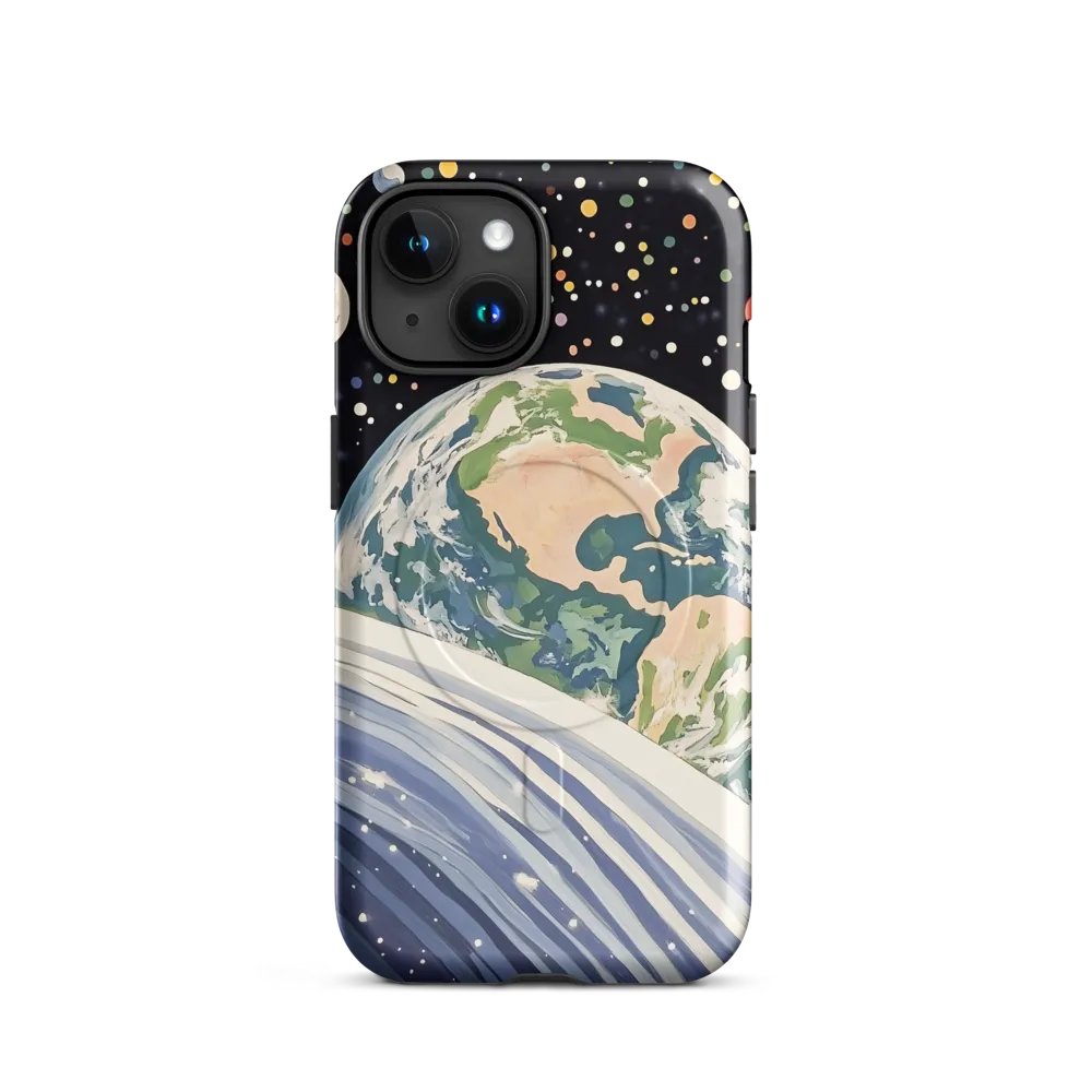Celestial View: A Surreal Journey Through Space