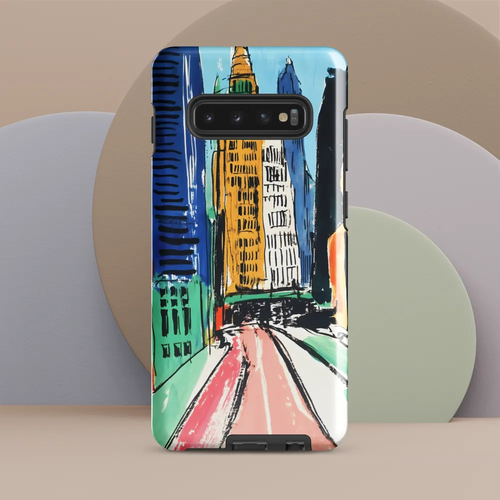 Urban Symphony in Color | Phone Case |  S10 Plus | Tough Case | Glossy