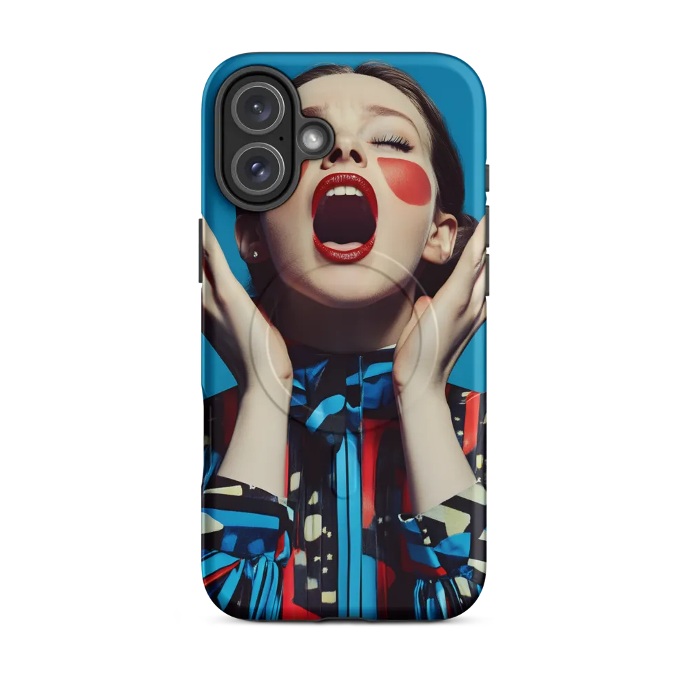 Echoes of Expression | Phone Case |  16 Plus | MagSafe® Tough Case | Matte