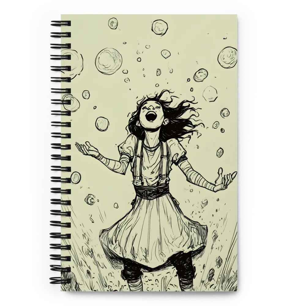 The Joy of Bubbles | Spiral Notebook