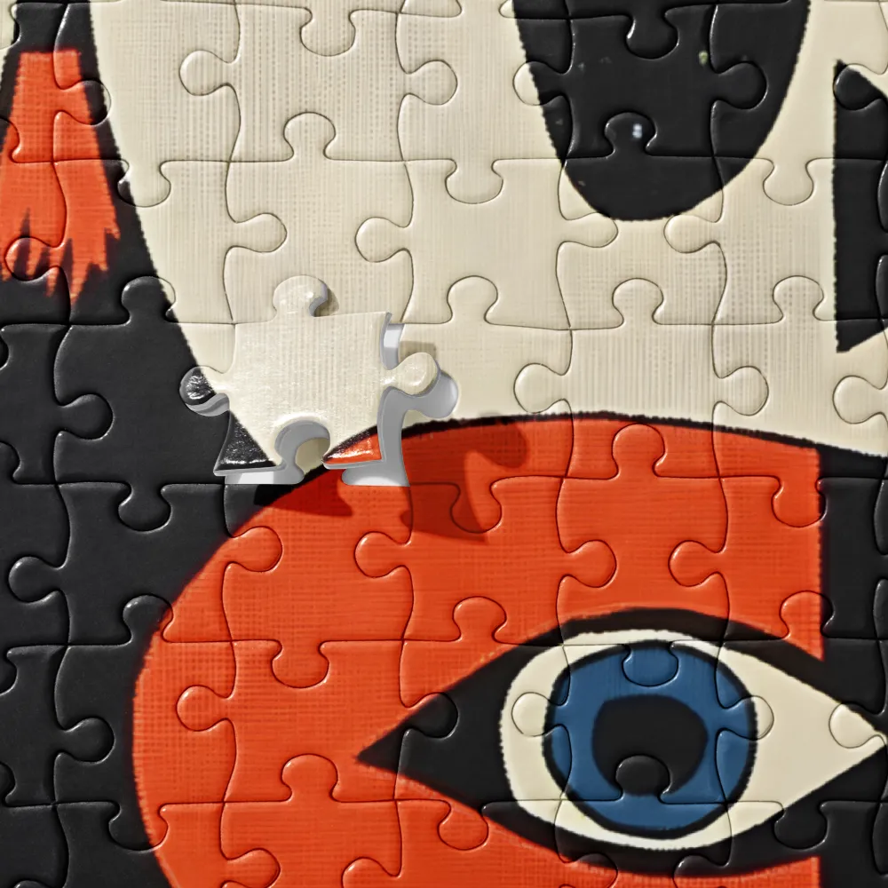 Eyes of Intrigue | Jigsaw Puzzle | 252 pieces