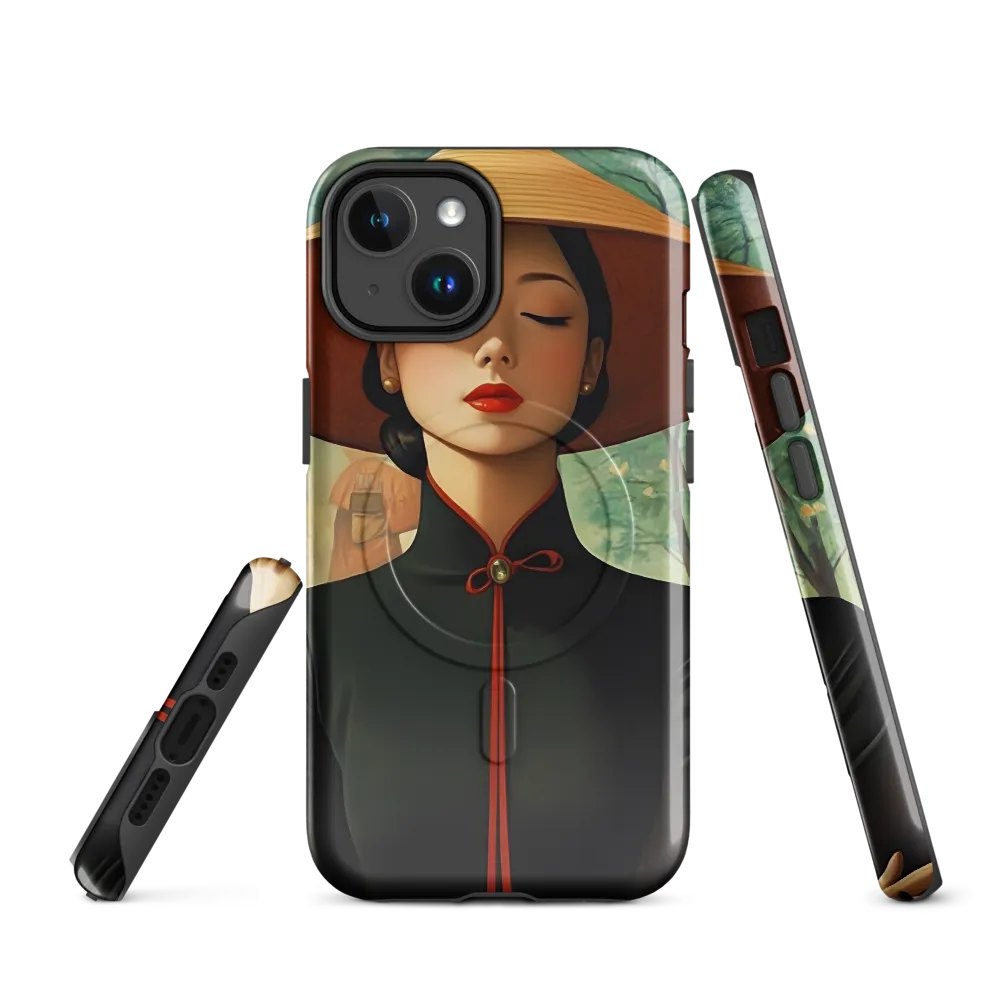 Elegance in Tranquility | Phone Case |  14 | MagSafe® Tough Case | Glossy