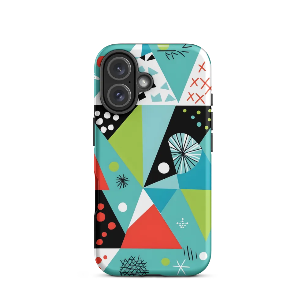 Playful Geometric Harmony | Phone Case