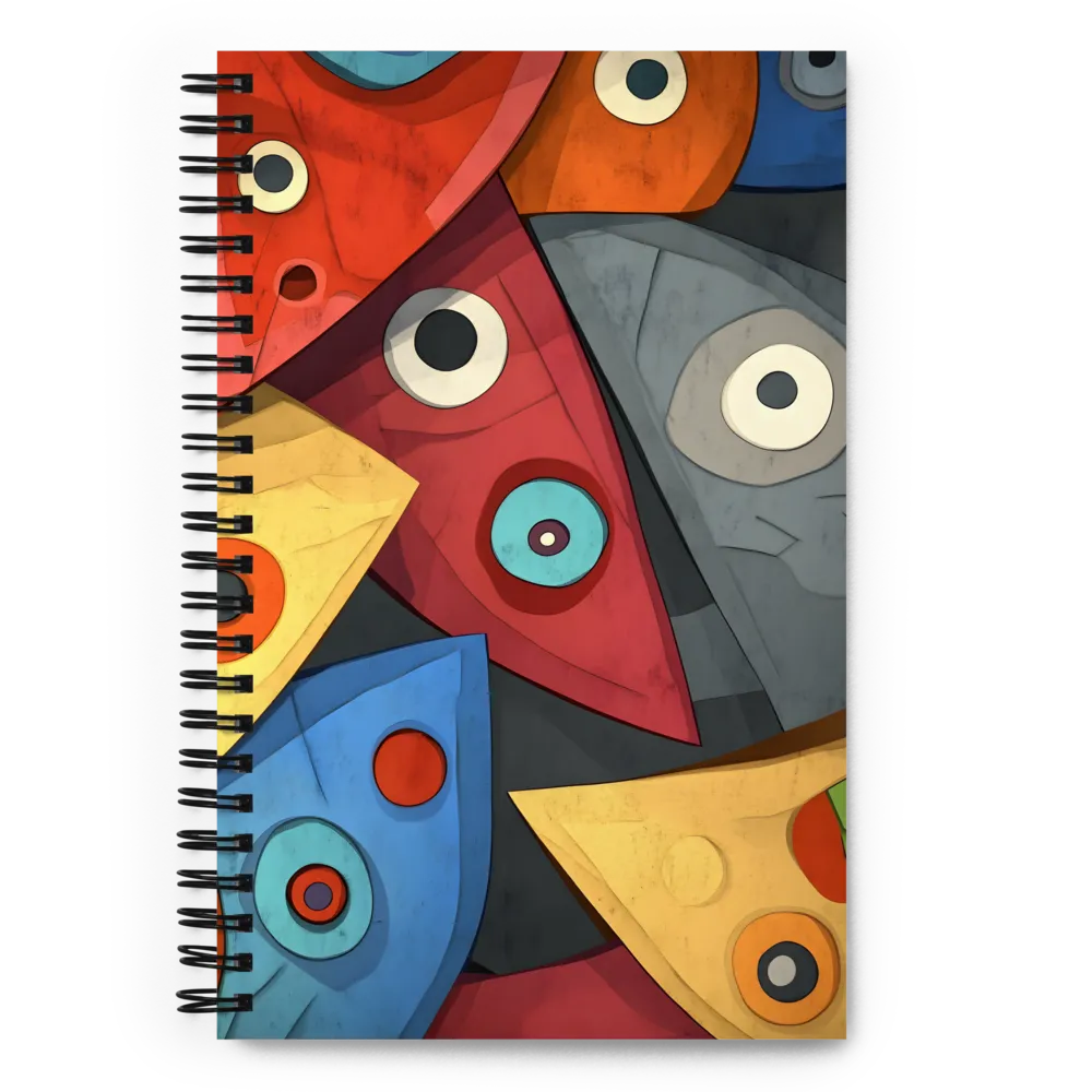 Whimsical Eyes | Spiral Notebook