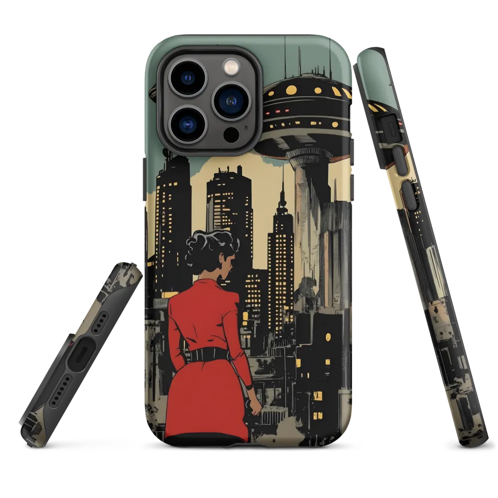 Envisioning Tomorrow: A Retro Futuristic Landscape