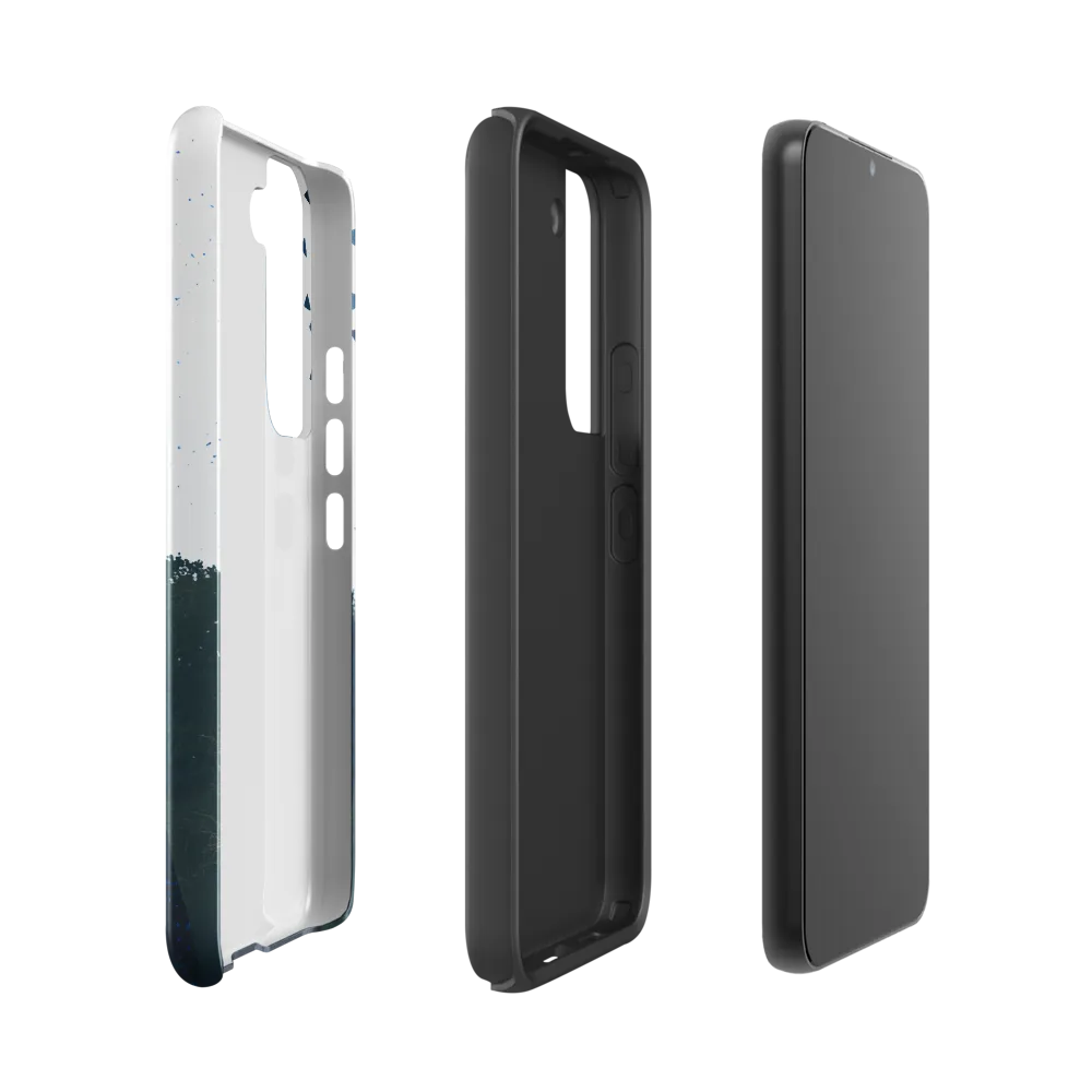 Blue Contemplation | Phone Case |  S22 | Tough Case | Glossy