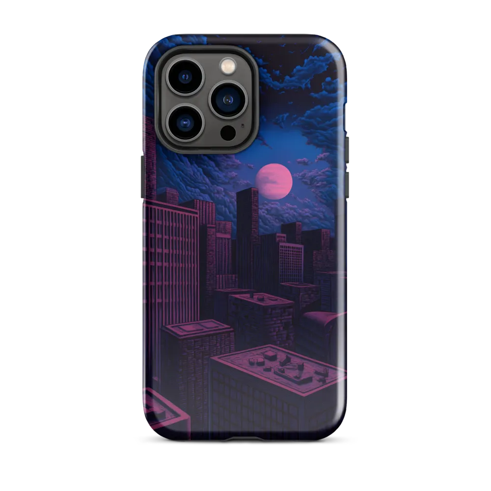 Moonlit Urban Dreams | Phone Case |  14 Pro Max | Tough Case | Glossy