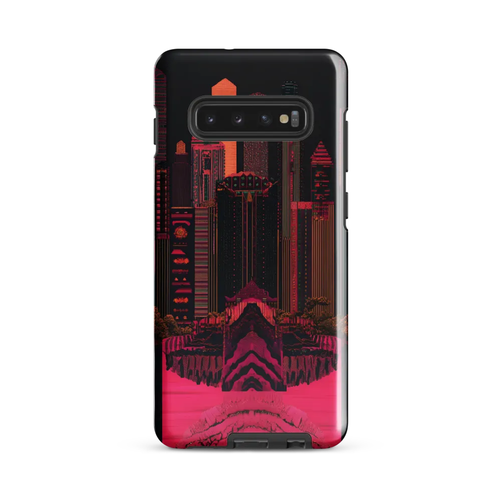 Urban Fusion: A Vibrant Dreamscape | Phone Case |  S10 Plus | Tough Case | Glossy