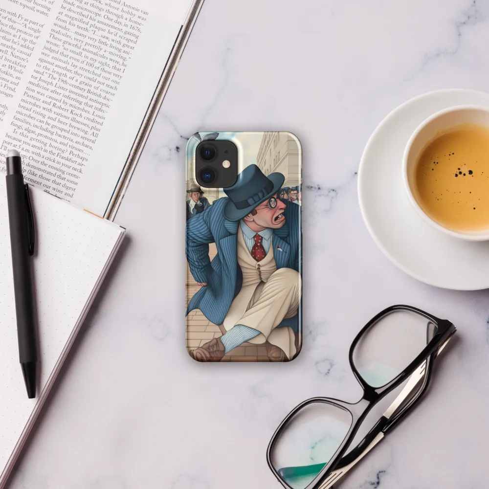 Caught in Tension | Phone Case |  12 Mini | Snap Case | Glossy
