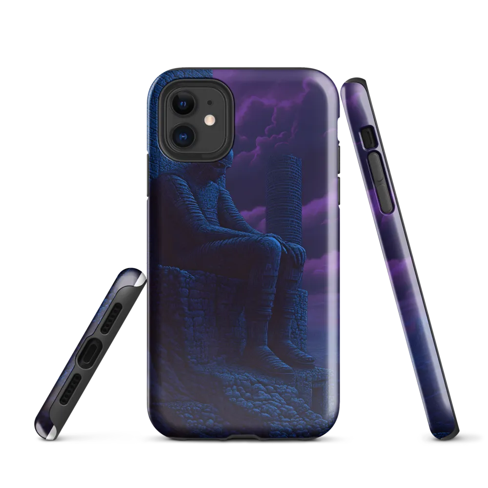 The Watcher of Solitude | Phone Case |  11 | Tough Case | Glossy