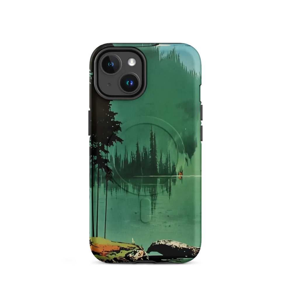 Serenity Reflected: A Tranquil Lake Scene