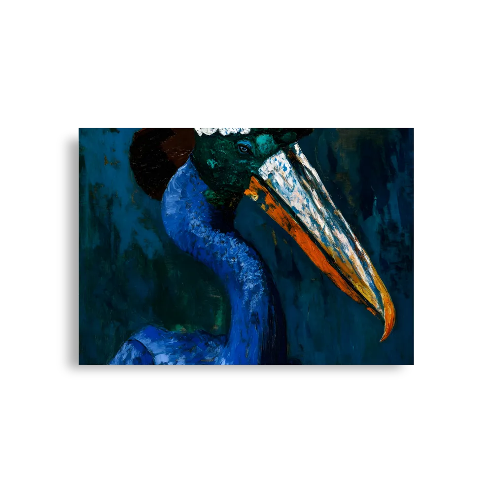 Majestic Absurdity: The Hat-Wearing Bird | Poster | A1 (23.3″×33.1″)