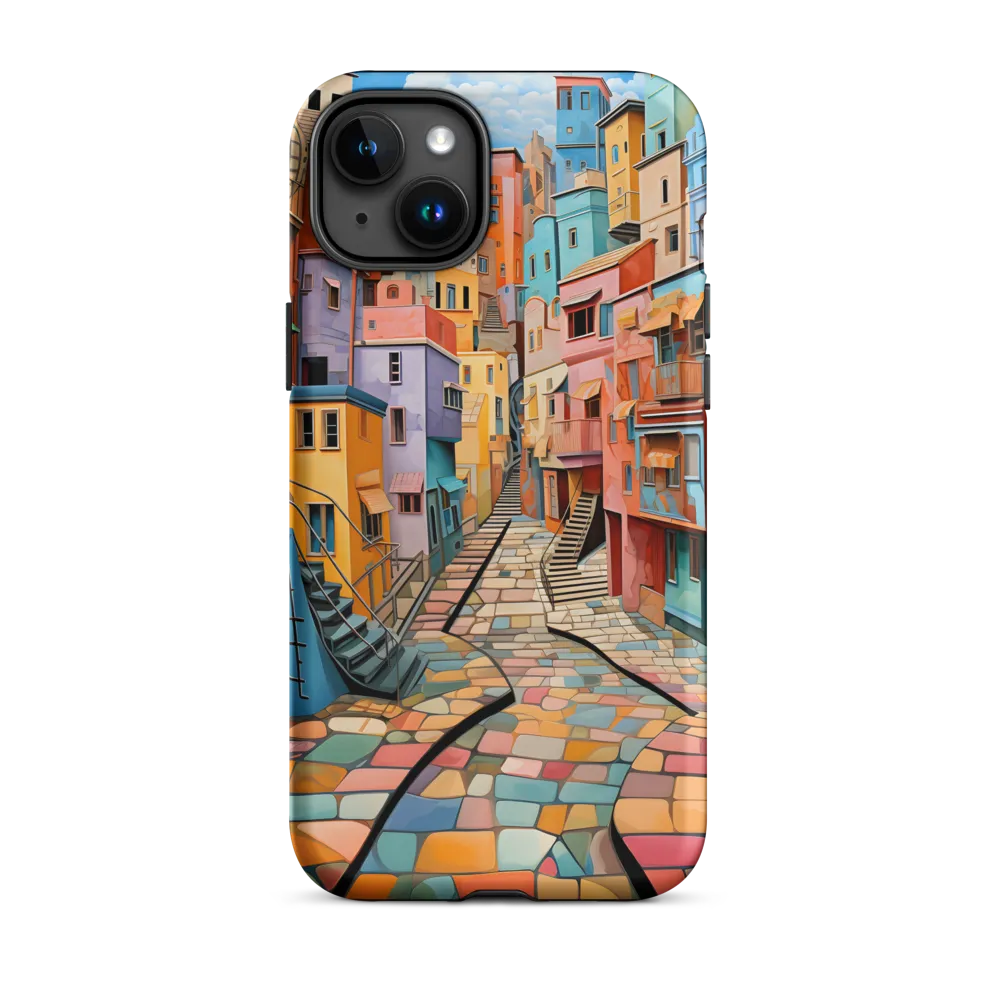 Vibrant Cityscape: A Kaleidoscope of Colors