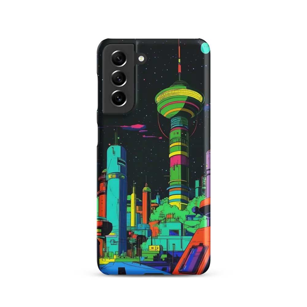 Neon Dreams: A Futuristic Cityscape