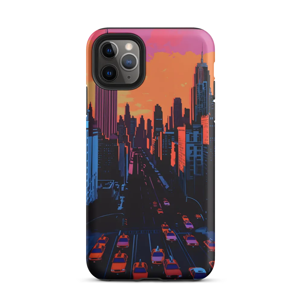 Sunset Over Skyscrapers