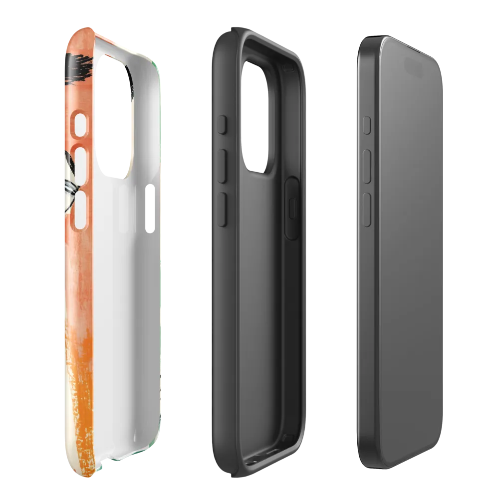 Elegance in Flight | Phone Case |  15 Pro | Tough Case | Glossy