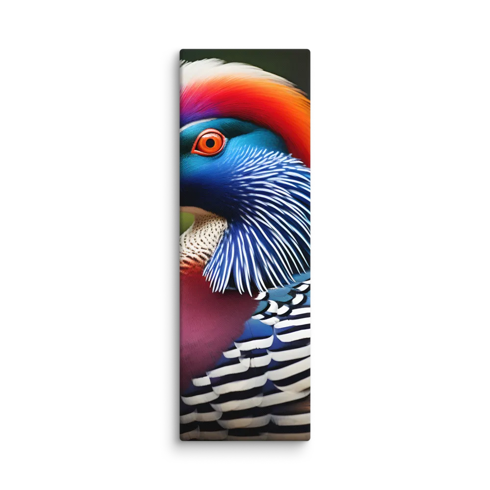 The Majestic Mandarin | Canvas | 12″×36″