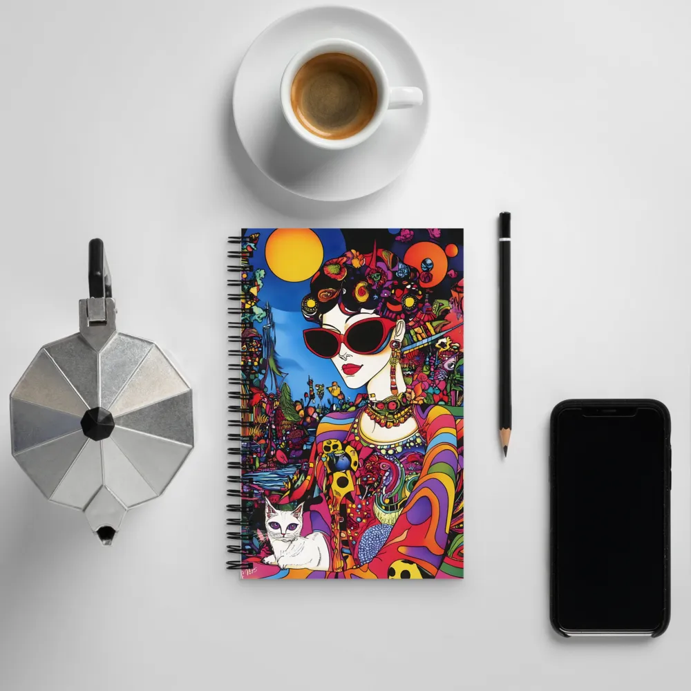 Whimsy in Color | Spiral Notebook