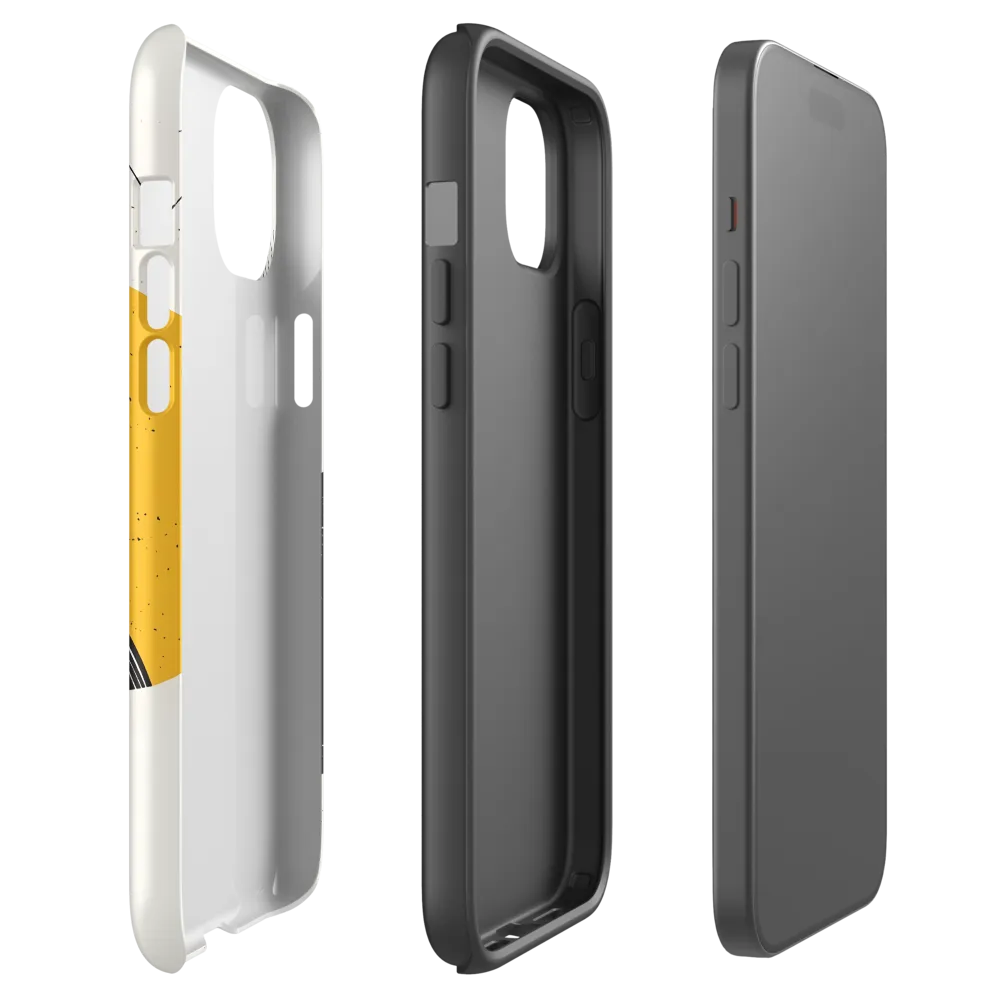 Dynamic Harmony in Black and Yellow