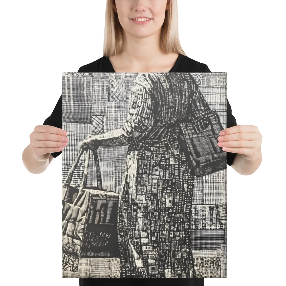 Urban Reflections: A Shopping Narrative | Canvas | 16″×20″
