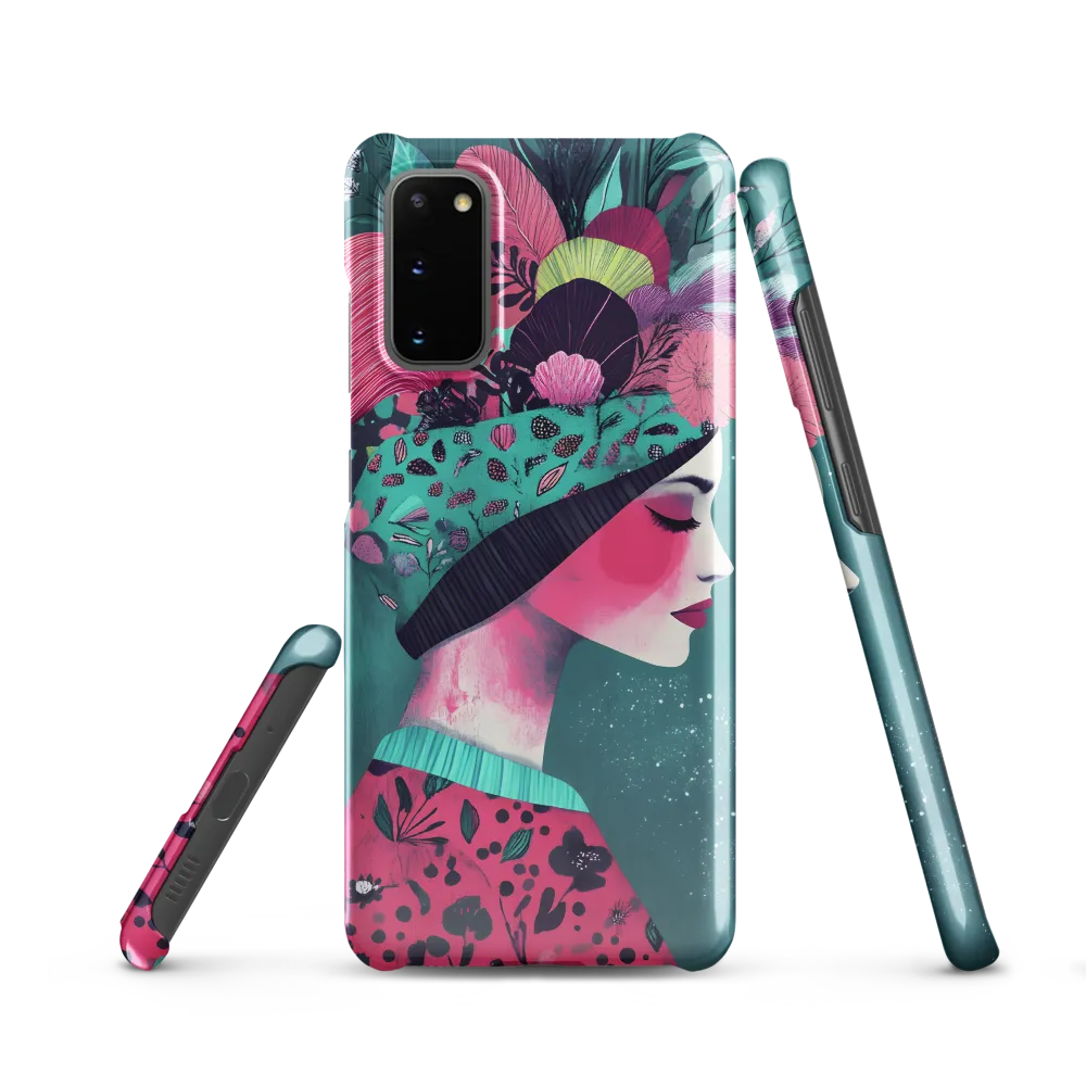 Whimsical Floral Portrait