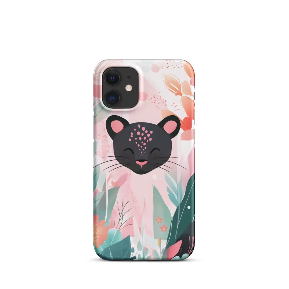 Whimsical Panther in Bloom