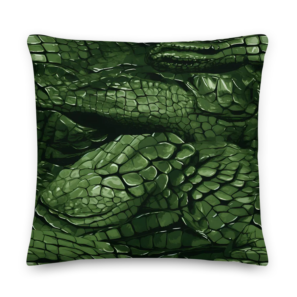 Serpentine Harmony | Pillow | 22″×22″