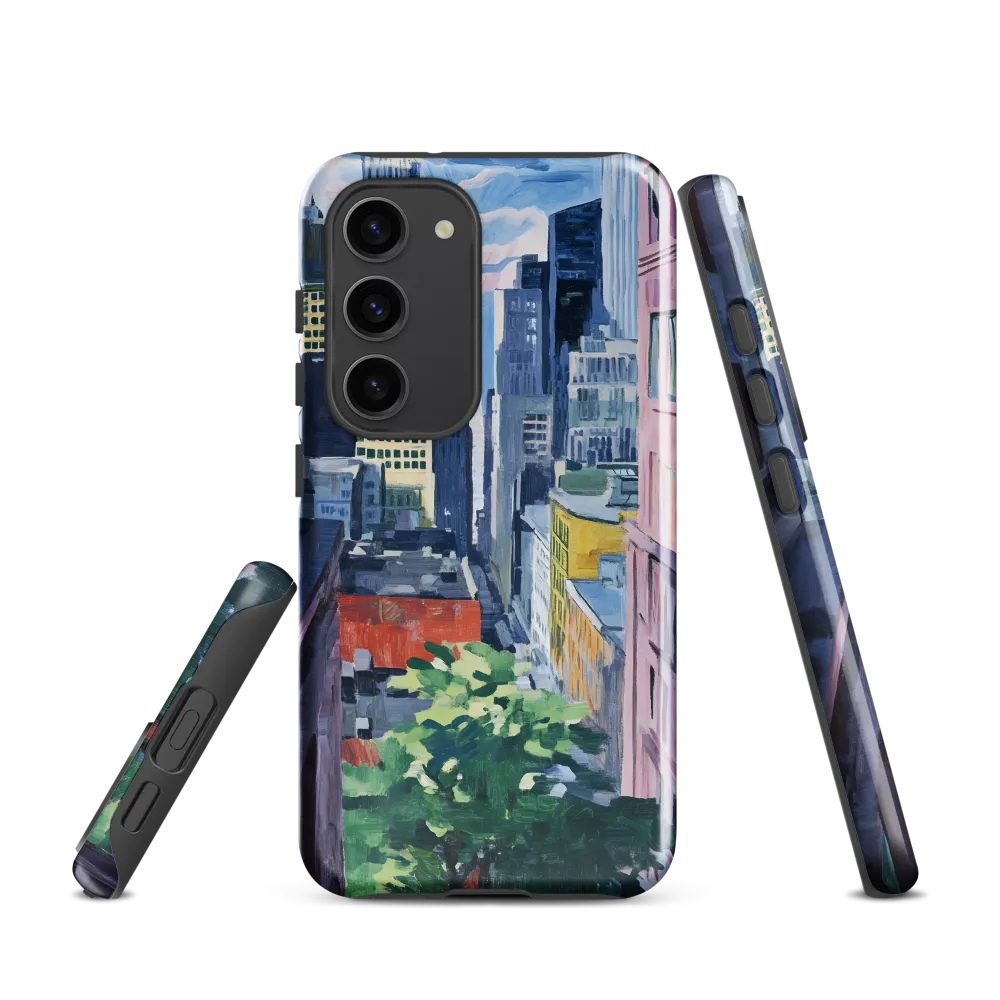 Urban Symphony: A Cityscape in Color
