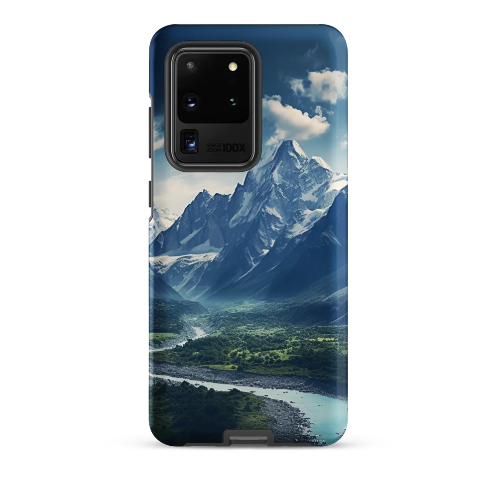 Majestic Serenity: A Landscape of Mountains and Rivers