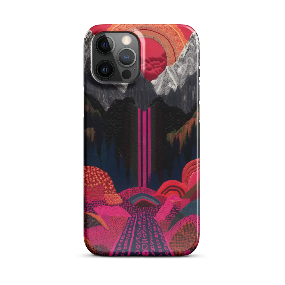 Ethereal Cascade: A Surreal Landscape