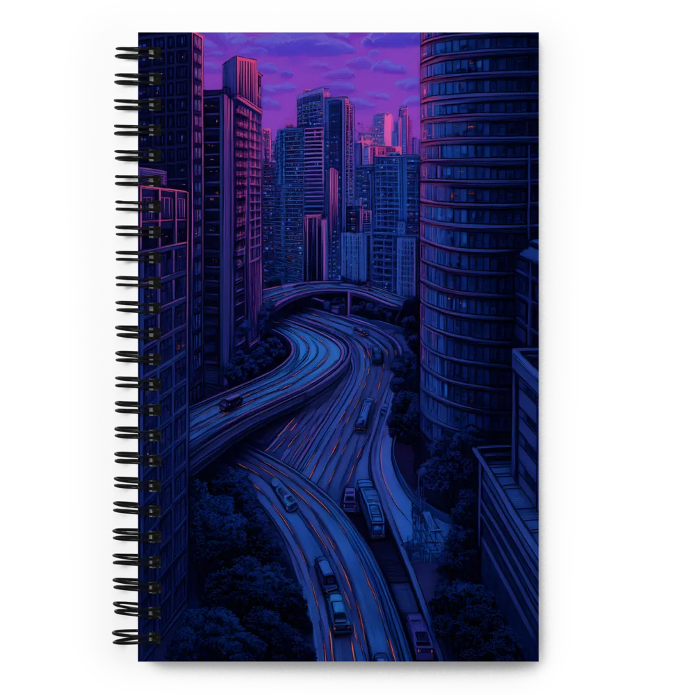 Twilight in the Urban Jungle | Spiral Notebook