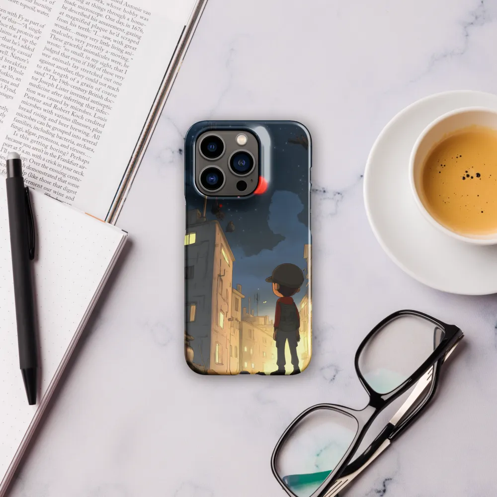 Gaze Towards Tomorrow | Phone Case |  14 Pro | Snap Case | Glossy