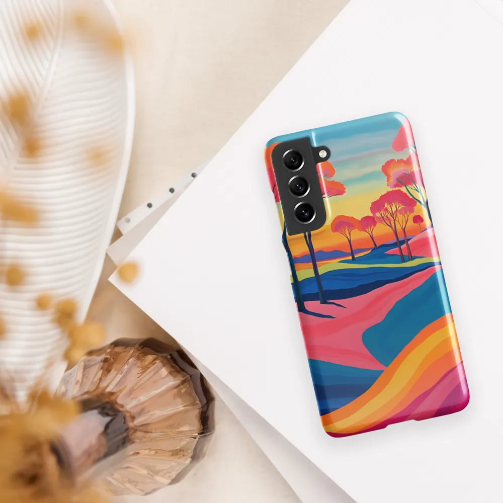 Whimsical Serenity | Phone Case |  S21 FE | Snap Case | Glossy