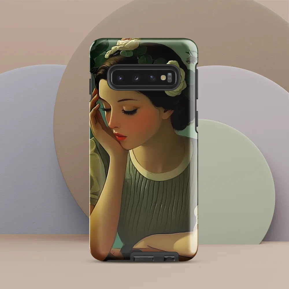 Whispers of Serenity | Phone Case |  S10 | Tough Case | Glossy