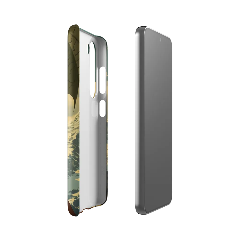 Mystic Harmony: The Dragon Keeper | Phone Case |  S23 | Snap Case | Matte