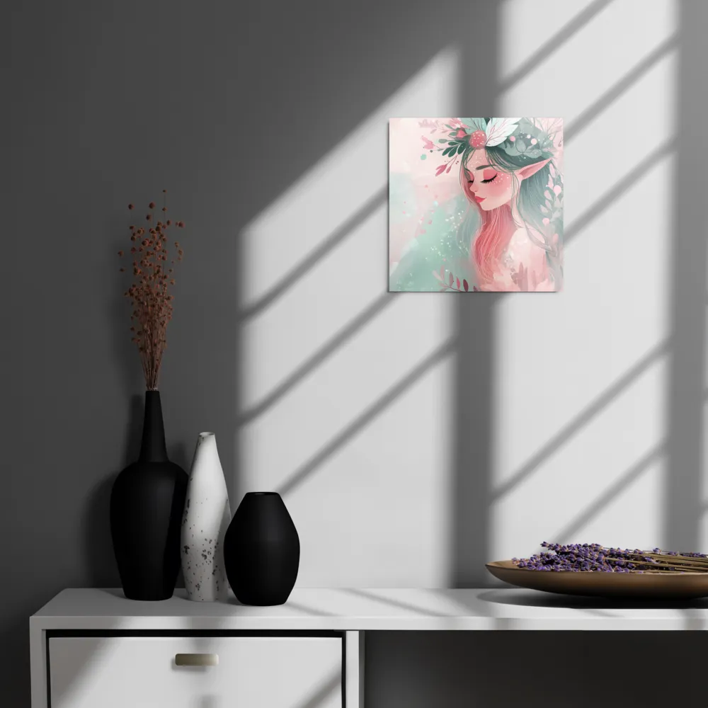 Whispers of Nature | Metal Print | 12″×12″