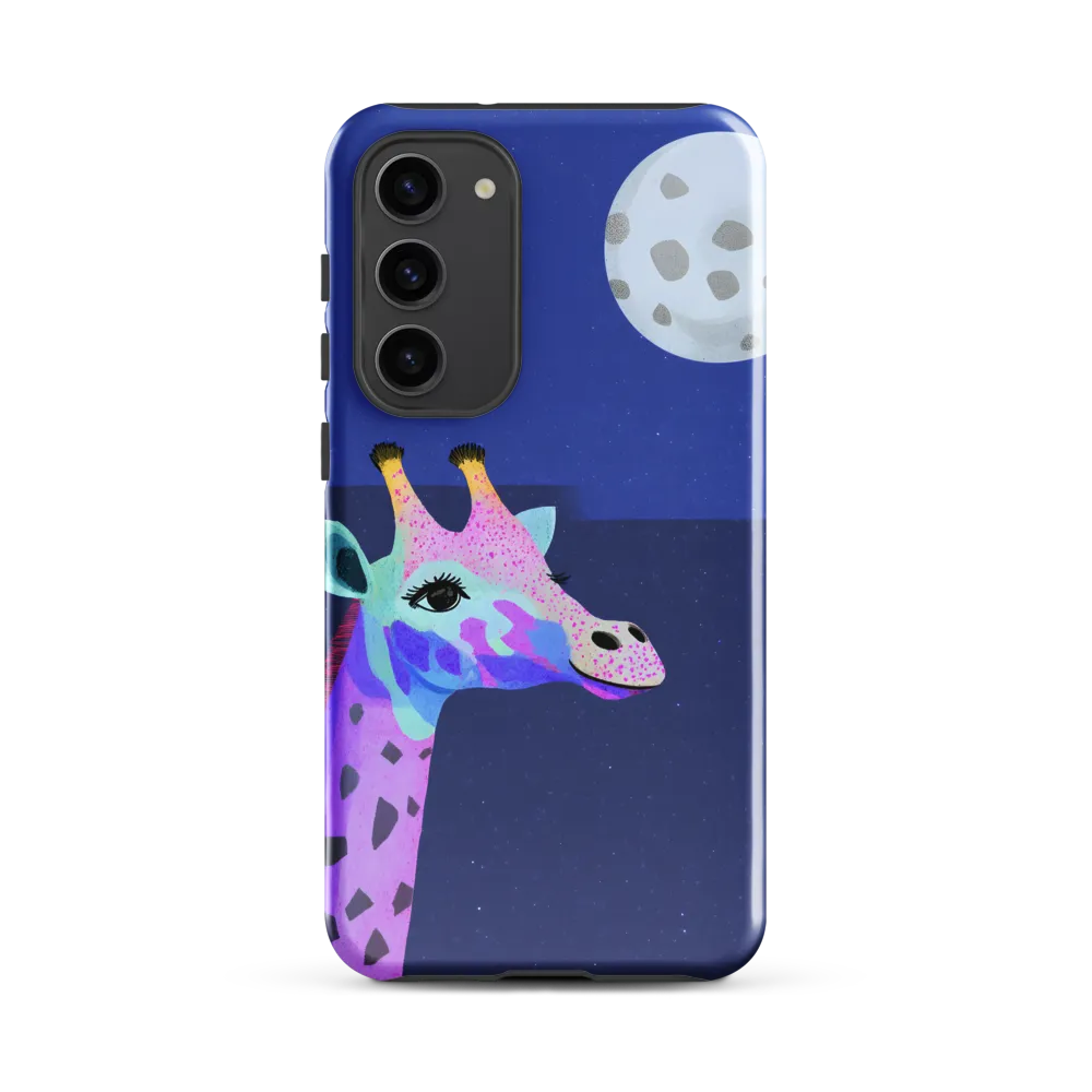 Whimsical Giraffe Under the Stars | Phone Case |  S23 Plus | Tough Case | Glossy
