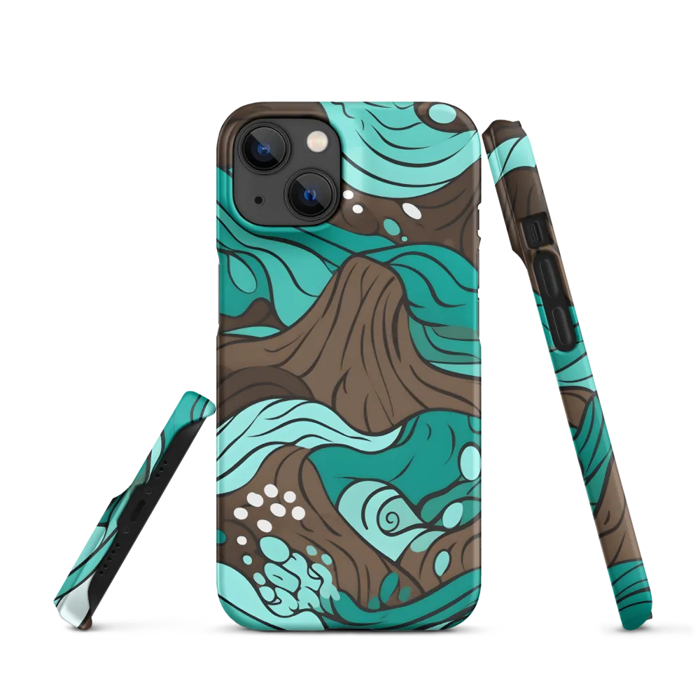 Flowing Horizons | Phone Case |  14 | Snap Case | Matte