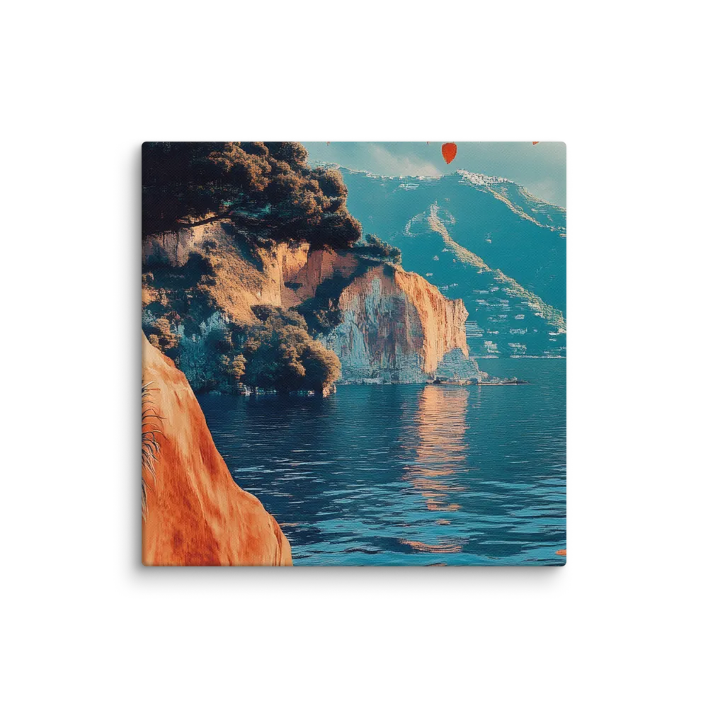 Elysian Waterscape | Canvas | 6″×6″